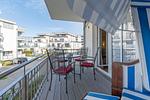 Balkon - Villa Strandvogt WE 12 - Top-Hundeurlaub