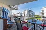 Balkon - Villa Strandvogt WE 12 - Top-Hundeurlaub