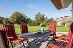 Terrasse - Reetdachhaus "Ankerplatz" - Top-Hundeurlaub