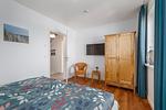 Schlafzimmer - Reetdachhaus "Ankerplatz" - Top-Hundeurlaub
