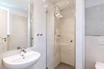 Dusche WC Erdgeschoss - Strandhaus WE 03 - Top-Hundeurlaub