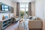 Wohnbereich - Westside Arthotel Apartment 104 - Top-Hundeurlaub