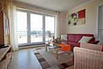 Wohnzimmer - Villa Bernstein WE 14 - Top-Hundeurlaub