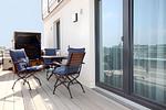 Balkon - Villa Bernstein WE 15 - Top-Hundeurlaub