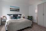 Schlafzimmer - Westside Arthotel Apartment 121 - Top-Hundeurlaub