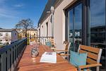 Terrasse - Westside Arthotel Apartment 121 - Top-Hundeurlaub