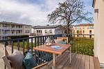 Terrasse - Westside Arthotel Apartment 120 - Top-Hundeurlaub