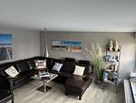 Wohnzimmer - Ferienhaus Savannah-Blue - Top-Hundeurlaub