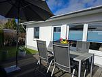 Terrasse - Ferienhaus Savannah-Blue - Top-Hundeurlaub