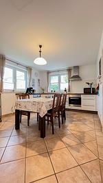 Küche / Küchenzeile - Ferienwohnung Findling - Top-Hundeurlaub