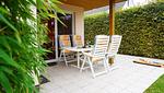 Terrasse - Ferienwohnung Findling - Top-Hundeurlaub