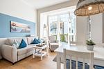 Wohnzimmer - Strandstraße 16 WE 01 "Beachtime" - Top-Hundeurlaub