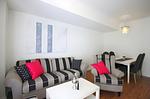 Wohnzimmer - Villa Bernstein WE 26 - Top-Hundeurlaub
