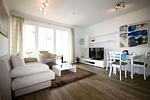 Wohnzimmer - Villa Strandvogt WE 08 - Top-Hundeurlaub