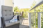 Balkon - Villa Strandnah WE 06 "Strandlounge" - Top-Hundeurlaub