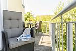 Balkon - Villa Strandnah WE 06 "Strandlounge" - Top-Hundeurlaub