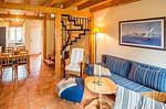 Wohnzimmer - Ferienpark Seepferdchen, Haus Usedom 2c - Top-Hundeurlaub
