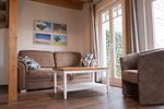 Sitzbereich - Ferienpark Seepferdchen, Haus Zingst 27b - Top-Hundeurlaub