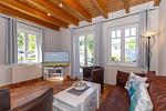 Wohnzimmer - Ferienpark Seepferdchen, Haus Usedom 1a - Top-Hundeurlaub