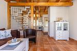 Wohnzimmer - Ferienpark Seepferdchen, Haus Usedom 1a - Top-Hundeurlaub