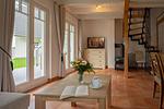 Wohnzimmer - Ferienpark Seepferdchen, Haus Zingst 3a - Top-Hundeurlaub