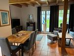 Wohnzimmer - Ferienpark Seepferdchen, Haus Zingst 14a - Top-Hundeurlaub