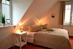 Schlafzimmer - Ferienpark Seepferdchen, Haus Zingst 14b - Top-Hundeurlaub