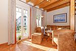 Wohnzimmer - Ferienpark Seepferdchen, Haus Zingst 15a - Top-Hundeurlaub