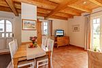 Wohnzimmer - Ferienpark Seepferdchen, Haus Zingst 15a - Top-Hundeurlaub
