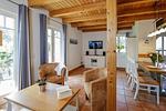 Wohnzimmer - Ferienpark Seepferdchen, Haus Zingst 15B - Top-Hundeurlaub