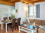 Wohnzimmer - Ferienpark Seepferdchen, Haus Zingst 16a - Top-Hundeurlaub
