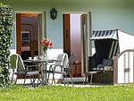 Terrasse - Ferienpark Seepferdchen, Haus Zingst 16a - Top-Hundeurlaub