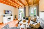 Wohnzimmer - Ferienpark Seepferdchen, Haus Usedom 17b - Top-Hundeurlaub