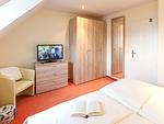 Schlafzimmer - Ferienpark Seepferdchen, Haus Usedom 17b - Top-Hundeurlaub