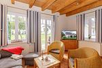 Wohnzimmer - Ferienpark Seepferdchen, Haus Usedom 18d - Top-Hundeurlaub