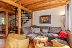 Wohnzimmer - Ferienpark Seepferdchen, Haus Usedom 18d - Top-Hundeurlaub