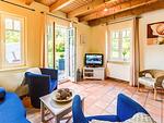 Wohnzimmer - Ferienpark Seepferdchen, Haus Usedom 17d - Top-Hundeurlaub