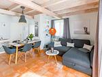 Wohnzimmer - Ferienpark Seepferdchen, Haus Zingst 19a - Top-Hundeurlaub