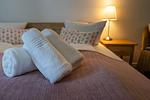 Schlafzimmer - Ferienpark Seepferdchen, Haus Usedom 18a - Top-Hundeurlaub