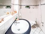 Badezimmer - Ferienpark Seepferdchen, Haus Usedom 18b - Top-Hundeurlaub