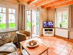 Wohnzimmer - Ferienpark Seepferdchen, Haus Usedom 25d - Top-Hundeurlaub