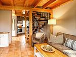 Wohnzimmer - Ferienpark Seepferdchen, Haus Usedom 25d - Top-Hundeurlaub