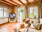 Wohnzimmer - Ferienpark Seepferdchen, Haus Usedom 26a - Top-Hundeurlaub