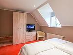 Schlafzimmer - Ferienpark Seepferdchen, Haus Usedom 25c - Top-Hundeurlaub
