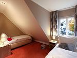 Schlafzimmer - Ferienpark Seepferdchen, Haus Usedom 25c - Top-Hundeurlaub