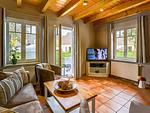 Wohnzimmer - Ferienpark Seepferdchen, Haus Usedom 26d - Top-Hundeurlaub
