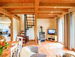 Wohnzimmer - Ferienpark Seepferdchen, Haus Zingst 23b - Top-Hundeurlaub
