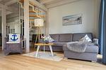 Wohnzimmer - Ferienpark Seepferdchen, Haus Zingst 22b - Top-Hundeurlaub
