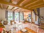 Wohnzimmer - Ferienpark Seepferdchen, Haus Darß 13a - Top-Hundeurlaub