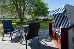 Terrasse - Ferienpark Seepferdchen, Haus Hiddensee 13c - Top-Hundeurlaub